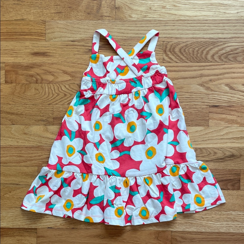Hanna Andersson - Sleeveless Crossback Dress with Pockets - Picture 3 of 10